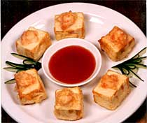 crispy tofu
